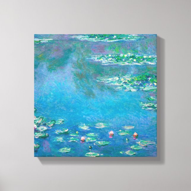 Water Lilies by Claude Monet Canvas Print (Front)