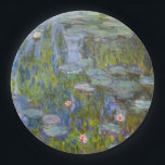Water Lilies by Claude Monet Classic Impressionist Paper Plate<br><div class="desc">"Water Lilies" (1915) by Claude Monet is a serene painting that showcases his iconic water lily pond, with soft reflections on the water's surface and a tranquil, almost abstract quality. The painting emphasizes the natural beauty of the pond, surrounded by lush greenery, capturing the gentle play of light and colour...</div>
