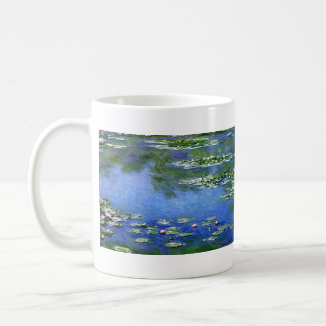 Water Lilies by Claude Monet Coffee Mug (Left)