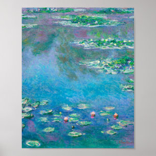 Water Lilies by Claude Monet Poster