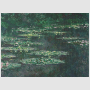 Water Lilies (by Claude Monet) Tissue Paper