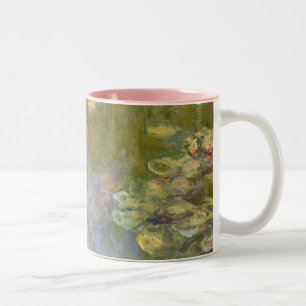 Water Lilies by Claude Monet Two-Tone Coffee Mug