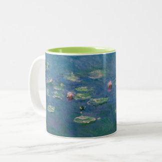 Water Lilies – by Monet Two-Tone Coffee Mug