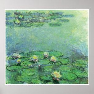 Water-Lilies, c. 1914–17; oil on canvas Poster