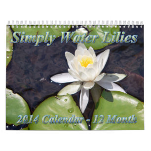 Water Lilies Calendar