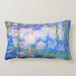 Water Lilies Claude Monet Lumbar Cushion<br><div class="desc">Water Lilies Claude Monet cool,  old,  master,  masterpiece,  fine,  retored,   impressionism,  paint,  painting,  vibrant,  saturated,  colour,   beautiful,  nice,  quality,  high,  resolution,  landscape,  scenery,   post,  decoration,  colours,  paris,  france,  renewed best,  seller,  colourful, cheap</div>