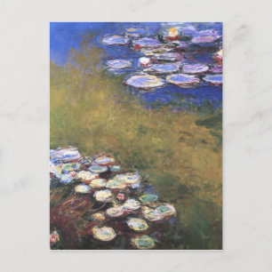 Water Lilies, Claude Monet Postcard