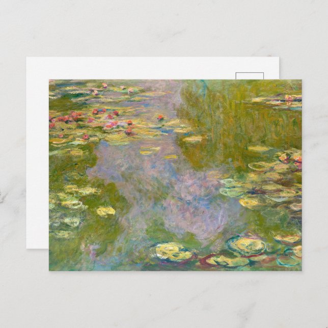Water Lilies | Claude Monet | Postcard (Front/Back)