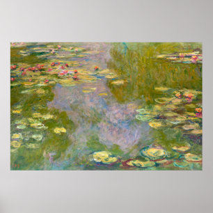 Water Lilies Claude Monet Poster