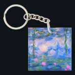 Water Lilies Claude Monet Restored Key Ring<br><div class="desc">Water Lilies Claude Monet Restored</div>