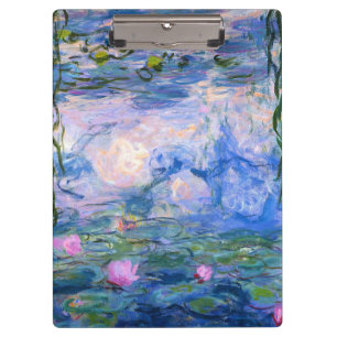 Water Lilies Clipboard