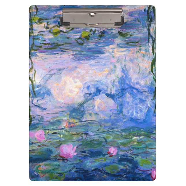Water Lilies Clipboard (Front)