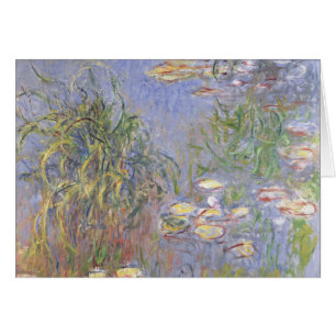 Water-Lilies, Cluster of Grass
