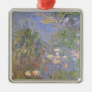 Water-Lilies, Cluster of Grass Metal Tree Decoration