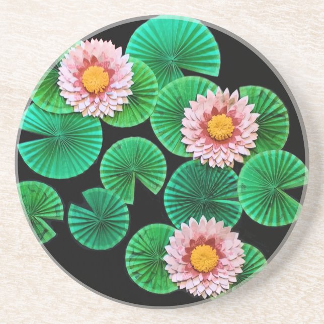 Water Lilies Coaster (Front)