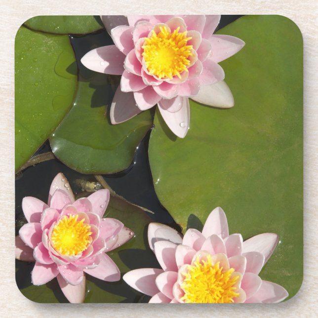 Water lilies coaster (Front)