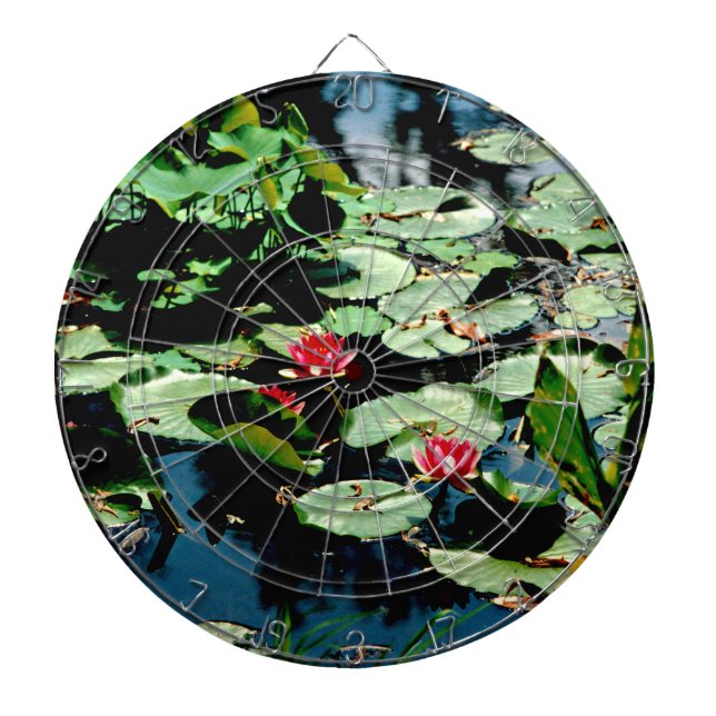 Water Lilies Dartboard (Front)