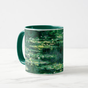 WATER LILIES Green Mug