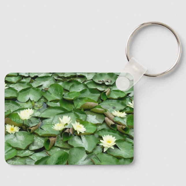 Water Lilies Key Ring (Front)