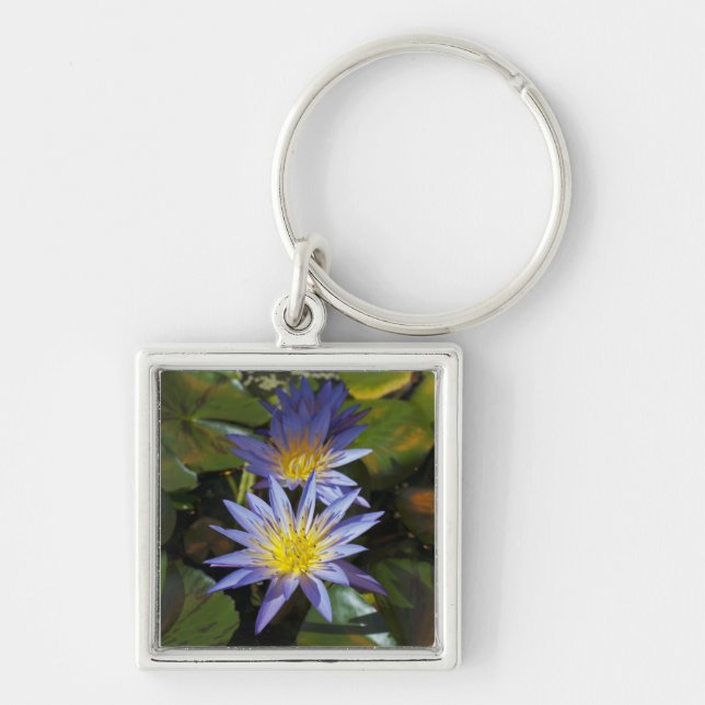 Water Lilies Keychain (Front)