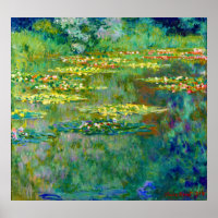 Water Lilies - Le Bassin des Nympheas by Monet