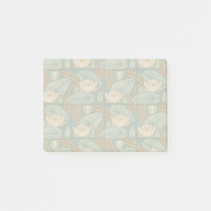 Water Lilies Lily Art Nouveau Nature Post-it Notes