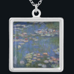 Water Lilies Monet Painting Necklace<br><div class="desc">Pretty necklace with a reproduction of Monet's famous painting Water Lilies. Very lovely way to display a fine piece of artwork.  Makes a great gift for any art lover.</div>