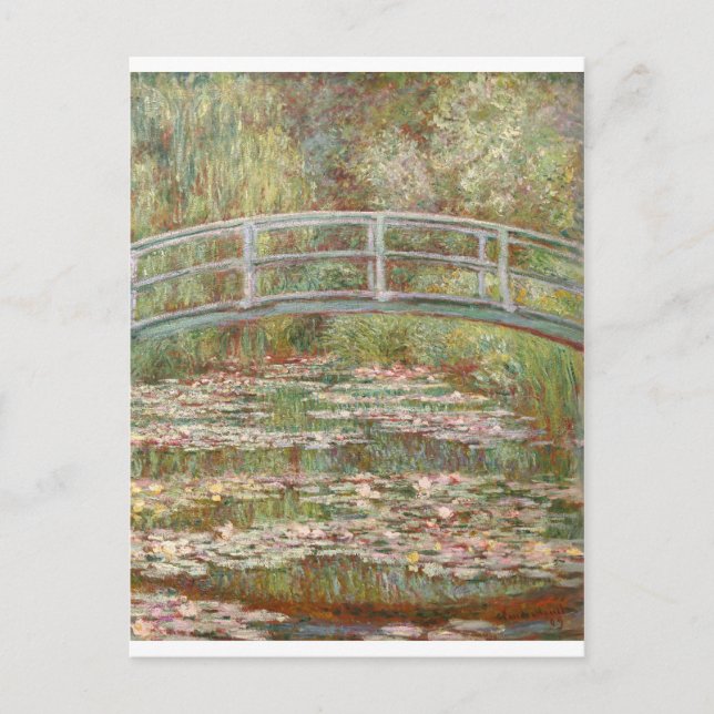 Water Lilies ~ Monet Postcard (Front)