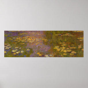 Water Lilies Nympheas Poster