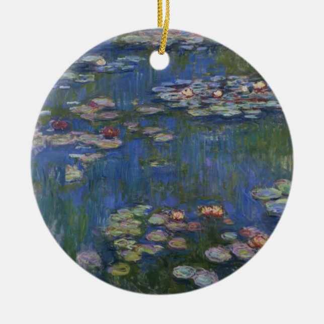 Water Lilies ornament (Front)