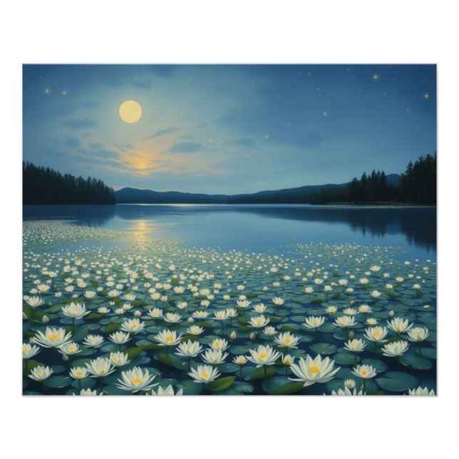 water lilies poster (Front)