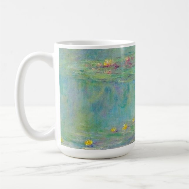 Water Lilies Series by Claude Monet Coffee Mug (Left)