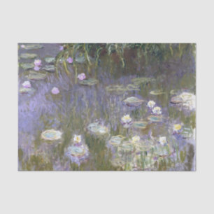 Water Lilies Series by Claude Monet Tissue Paper