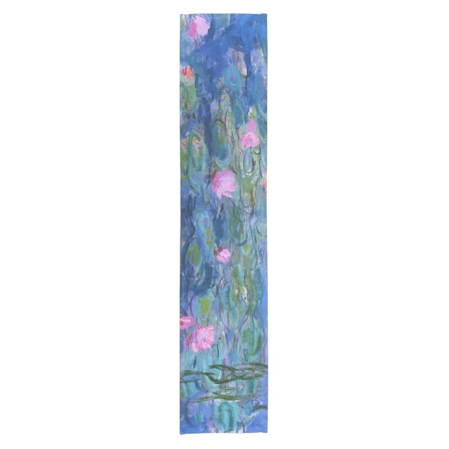 Water Lilies Short Table Runner (Front)