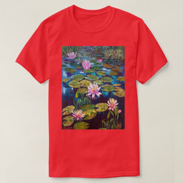 water lilies T-Shirt (Design Front)