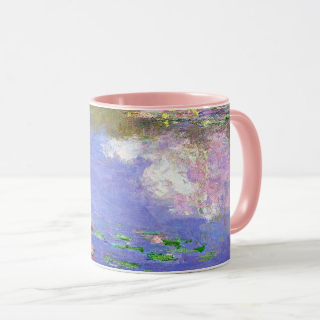 Water Lilies, The Clouds, Mug (Front Right)