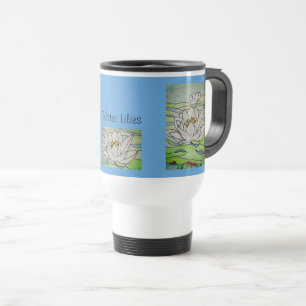 Water Lilies  Travel Mug