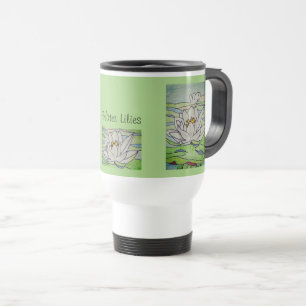 Water Lilies Travel Mug