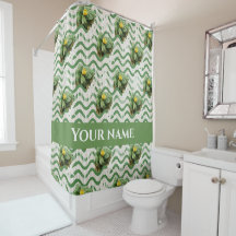 Water Lilies watercolor striped seamlesstexture