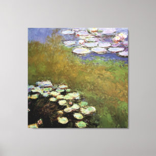 Water-Lillies: 1914-17 by Monet Canvas Print