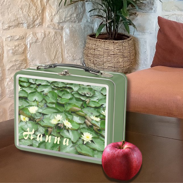 Water Lillies Metal Lunch Box (Creator Uploaded)