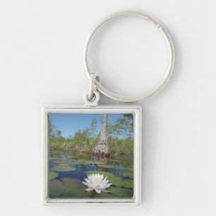 Water Lily 2 Key Ring