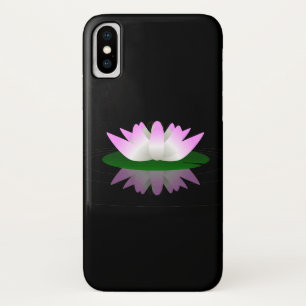 Water lily and Bars Case-Mate iPhone Case