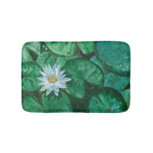 Water Lily Bath Mat