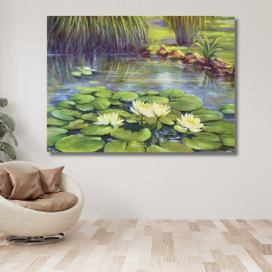 Water Lily by Cargill, 1937 Canvas Print