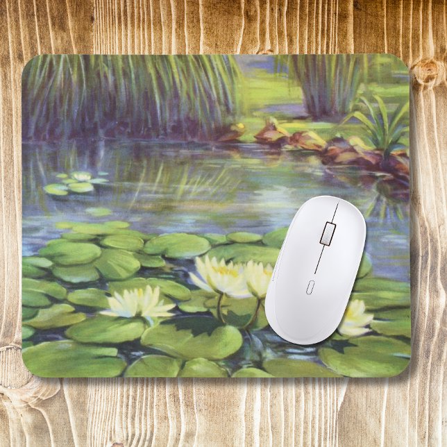 Water Lily by Cargill, 1937 Mouse Pad (Creator Uploaded)