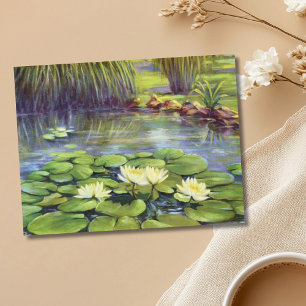 Water Lily by Cargill, 1937 Postcard