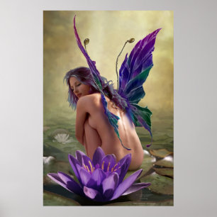 Water Lily by J. Matthew Root Poster