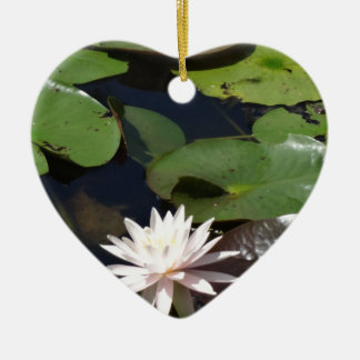 Water Lily Ceramic Tree Decoration