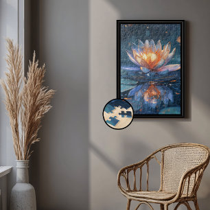 Water lily jigsaw puzzle